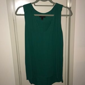 Jcrew Blouse, emerald green, size 6